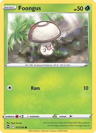 Foongus 11/195 - Silver Tempest