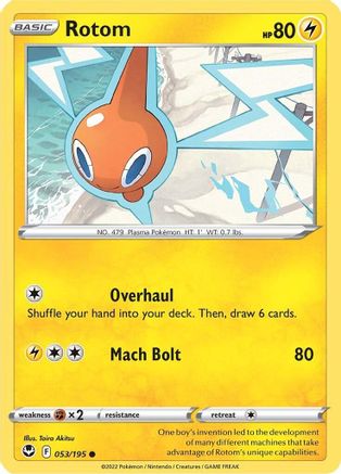 Rotom 53/195 - Silver Tempest