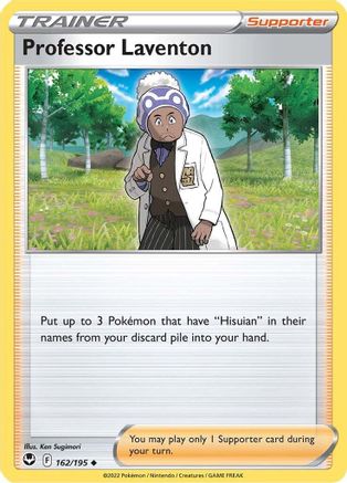 Professor Laventon 162/195 - Silver Tempest Reverse Holofoil