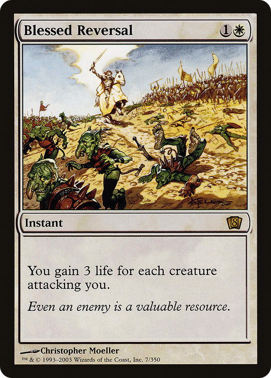 Blessed Reversal (8ED-07★) - 8th Edition Foil