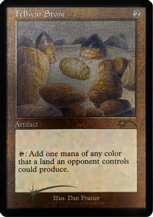 Fellwar Stone (Foil Etched) (SLD-708) - Secret Lair Drop Series Foil - Premium MTG Single from Wizards of the Coast - Just $4.49! Shop now at Game Crave Tournament Store