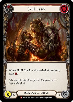 Skull Crack (DYN008) - Dynasty Rainbow Foil