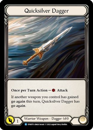 Quicksilver Dagger (DYN070) (DYN070) - Dynasty Rainbow Foil