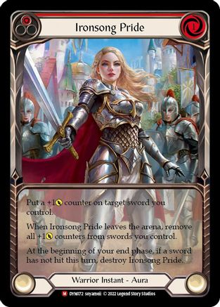 Ironsong Pride (Extended Art) (DYN072) - Dynasty Rainbow Foil
