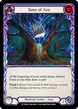 Tome of Aeo (DYN217) - Dynasty Rainbow Foil
