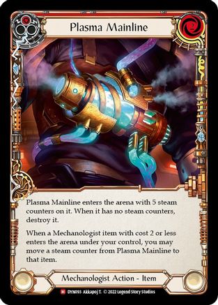 Plasma Mainline (DYN093) - Dynasty Cold Foil