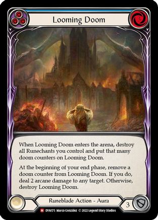 Looming Doom (DYN175) - Dynasty Rainbow Foil