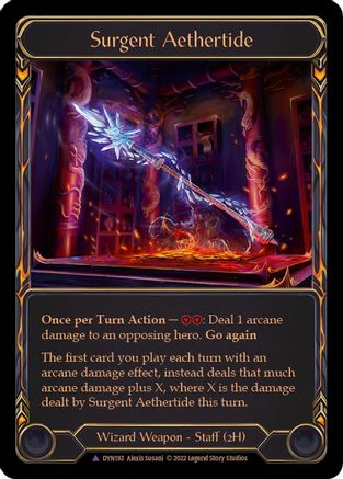 Surgent Aethertide (Marvel) (DYN192) - Dynasty Cold Foil