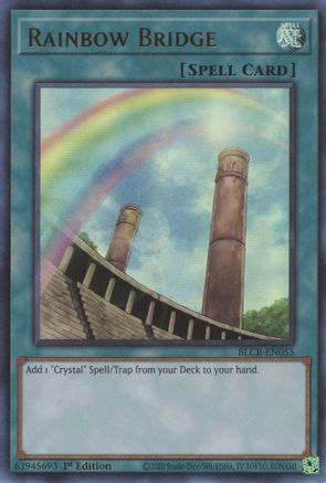 Rainbow Bridge (BLCR-EN055) - Battles of Legend: Crystal Revenge 1st Edition - Premium Yugioh Single from Konami - Just $0.25! Shop now at Game Crave Tournament Store
