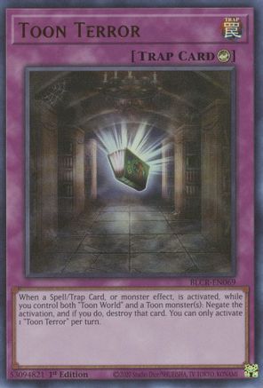 Toon Terror (BLCR-EN069) - Battles of Legend: Crystal Revenge 1st Edition - Premium Yugioh Single from Konami - Just $0.25! Shop now at Game Crave Tournament Store