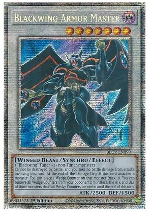 Blackwing Armor Master (Starlight Rare) (BLCR-EN099) - Battles of Legend: Crystal Revenge 1st Edition - Premium Yugioh Single from Konami - Just $23.42! Shop now at Game Crave Tournament Store