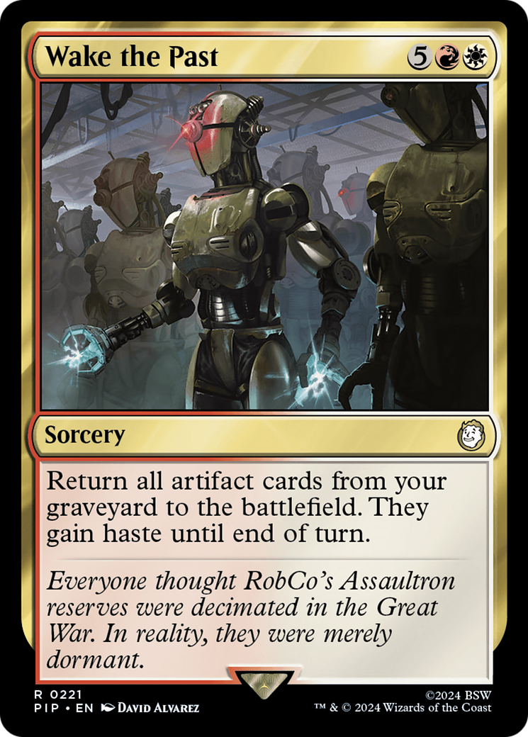 Wake the Past (PIP-221) - Fallout - Premium MTG Single from Wizards of the Coast - Just $0.25! Shop now at Game Crave Tournament Store