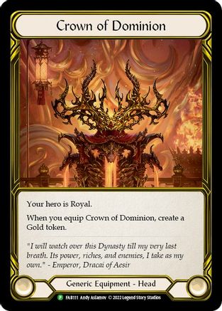 Crown of Dominion (FAB111) - Flesh and Blood: Promo Cards