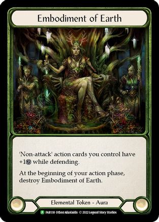 Embodiment of Earth (FAB118) - Flesh and Blood: Promo Cards