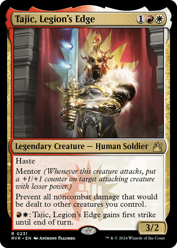 Tajic, Legion's Edge (RVR-231) - Ravnica Remastered Foil - Premium MTG Single from Wizards of the Coast - Just $0.25! Shop now at Game Crave Tournament Store