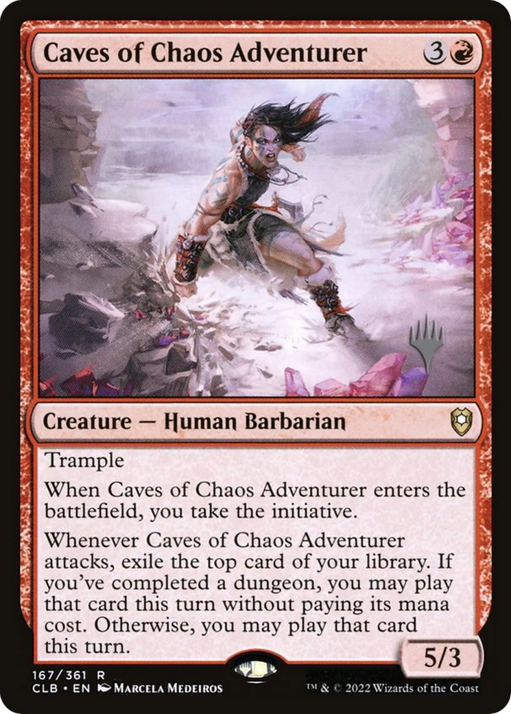 Caves of Chaos Adventurer (PPLCI-167) - Battle for Baldur's Gate Promos