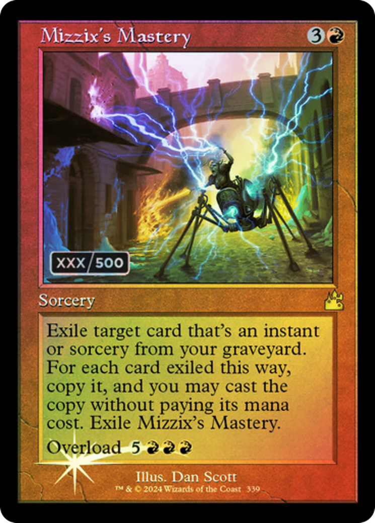 Mizzix's Mastery (RVR-339Z) - Ravnica Remastered Foil - Premium MTG Single from Wizards of the Coast - Just $67.25! Shop now at Game Crave Tournament Store