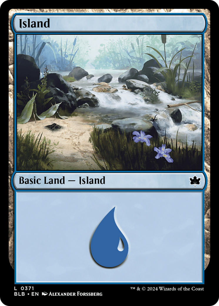 Island (BLB-371) - Bloomburrow - Premium MTG Single from Wizards of the Coast - Just $0.25! Shop now at Game Crave Tournament Store