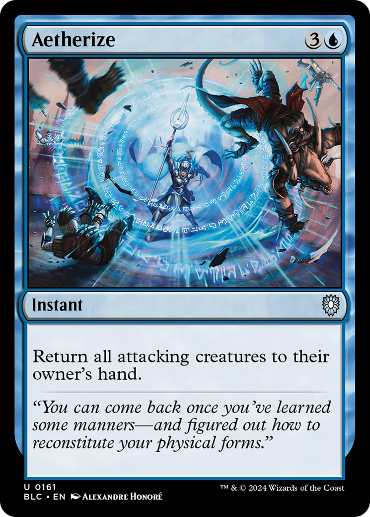 Aetherize (BLC-161) - Bloomburrow Commander - Premium MTG Single from Wizards of the Coast - Just $0.25! Shop now at Game Crave Tournament Store