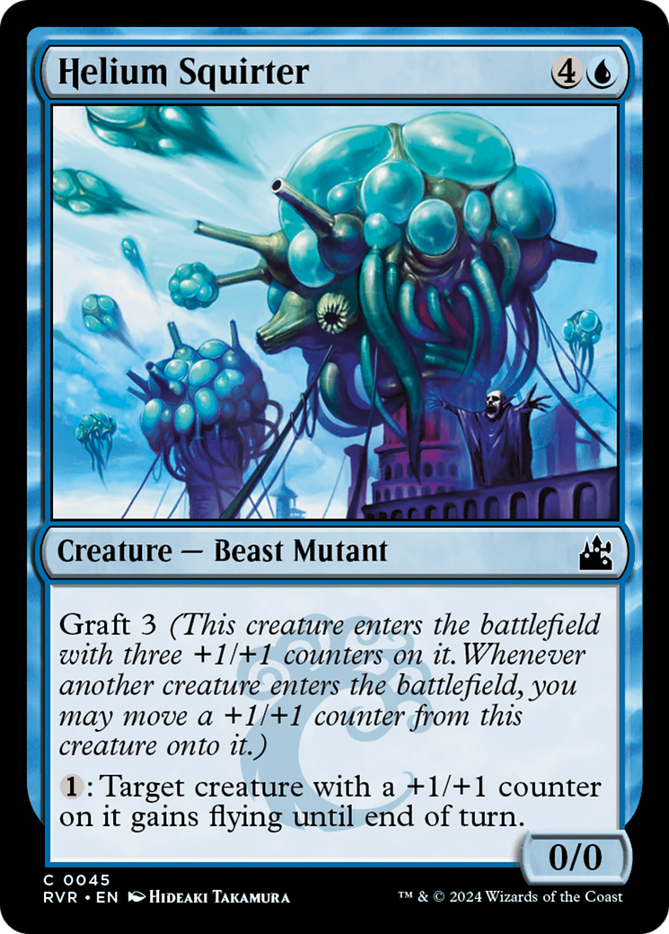 Helium Squirter (RVR-045) - Ravnica Remastered - Premium MTG Single from Wizards of the Coast - Just $0.25! Shop now at Game Crave Tournament Store