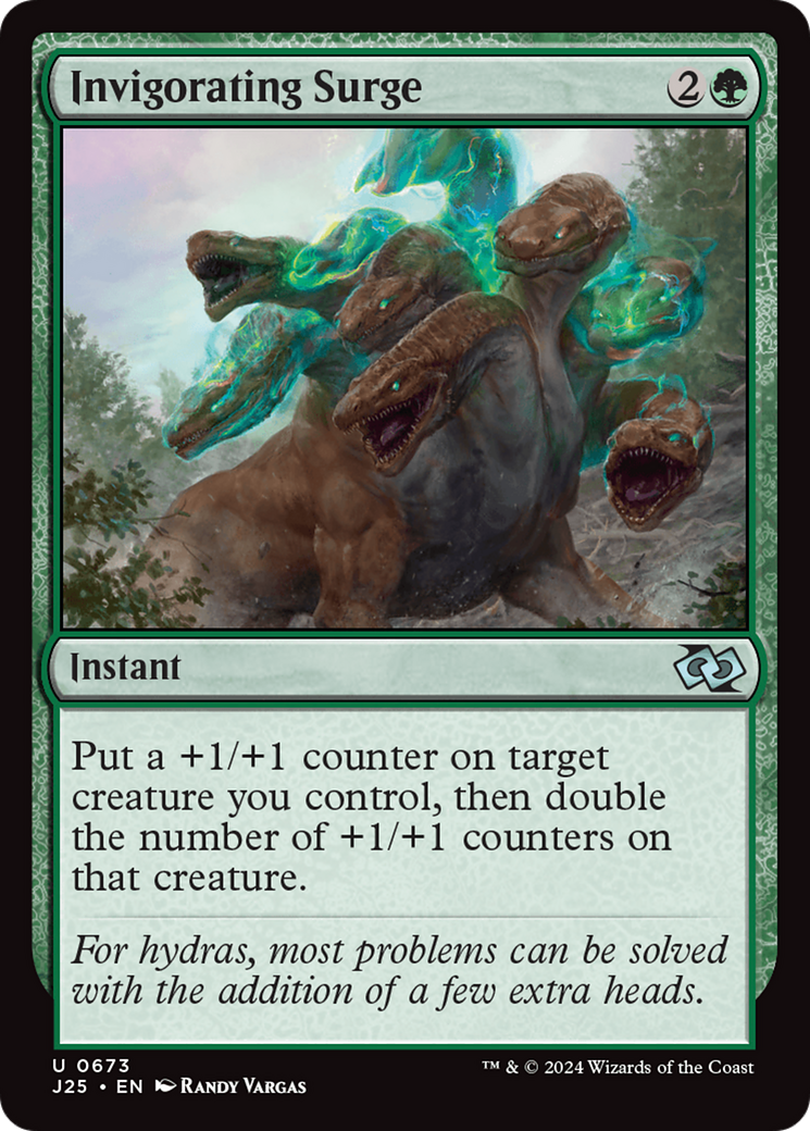 Invigorating Surge (J25-673) - Foundations Jumpstart - Premium MTG Single from Wizards of the Coast - Just $0.25! Shop now at Game Crave Tournament Store