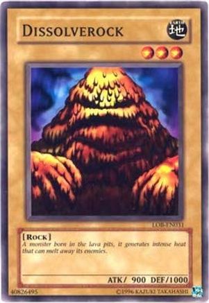 Dissolverock (LOB-EN031) - Legend of Blue Eyes White Dragon (Worldwide English) Unlimited - Premium Yugioh Single from Konami - Just $0.38! Shop now at Game Crave Tournament Store