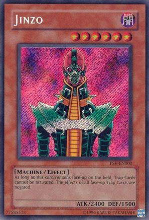 Jinzo (PSV-EN000) - Pharaoh's Servant (Worldwide English) Unlimited - Premium Yugioh Single from Konami - Just $36.66! Shop now at Game Crave Tournament Store