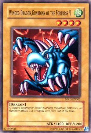 Winged Dragon, Guardian of the Fortress #1 (MRD-EN002) - Metal Raiders (Worldwide English) Unlimited - Premium Yugioh Single from Konami - Just $0.25! Shop now at Game Crave Tournament Store