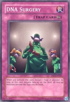 DNA Surgery (PSV-EN026) - Pharaoh's Servant (Worldwide English) Unlimited - Premium Yugioh Single from Konami - Just $0.92! Shop now at Game Crave Tournament Store