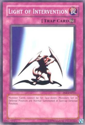 Light of Intervention (PSV-EN031) - Pharaoh's Servant (Worldwide English) - Premium Yugioh Single from Konami - Just $0.34! Shop now at Game Crave Tournament Store