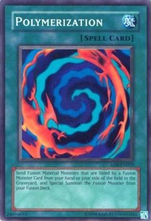 Polymerization (LOB-EN059) - Legend of Blue Eyes White Dragon (Worldwide English) Unlimited - Premium Yugioh Single from Konami - Just $1.22! Shop now at Game Crave Tournament Store