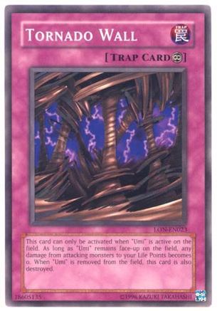Tornado Wall (LON-EN023) - Labyrinth of Nightmare (Worldwide English) - Premium Yugioh Single from Konami - Just $7.99! Shop now at Game Crave Tournament Store