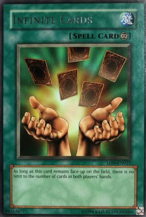 Infinite Cards (LON-EN027) - Labyrinth of Nightmare (Worldwide English) Unlimited - Premium Yugioh Single from Konami - Just $0.25! Shop now at Game Crave Tournament Store