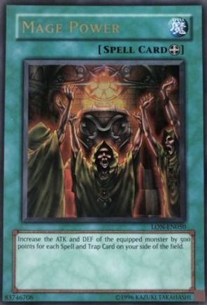 Mage Power (LON-EN050) - Labyrinth of Nightmare (Worldwide English) Unlimited - Premium Yugioh Single from Konami - Just $2.40! Shop now at Game Crave Tournament Store