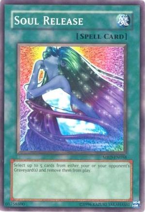 Soul Release (MRD-EN058) - Metal Raiders (Worldwide English) Unlimited - Premium Yugioh Single from Konami - Just $0.46! Shop now at Game Crave Tournament Store