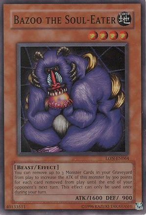 Bazoo the Soul-Eater (LON-EN064) - Labyrinth of Nightmare (Worldwide English) Unlimited - Premium Yugioh Single from Konami - Just $6.19! Shop now at Game Crave Tournament Store