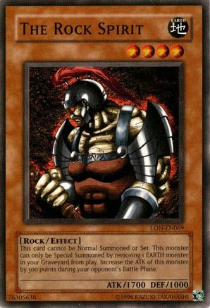 The Rock Spirit (LON-EN069) - Labyrinth of Nightmare (Worldwide English) Unlimited - Premium Yugioh Single from Konami - Just $0.25! Shop now at Game Crave Tournament Store
