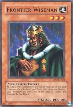 Frontier Wiseman (LOD-EN022) - Legacy of Darkness (Worldwide English) Unlimited - Premium Yugioh Single from Konami - Just $3.34! Shop now at Game Crave Tournament Store