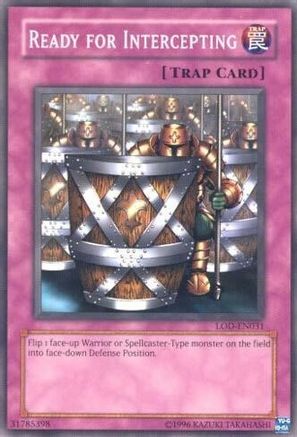 Ready for Intercepting (LOD-EN031) - Legacy of Darkness (Worldwide English) Unlimited - Premium Yugioh Single from Konami - Just $0.60! Shop now at Game Crave Tournament Store