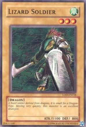 Lizard Soldier (LOD-EN038) - Legacy of Darkness (Worldwide English) Unlimited - Premium Yugioh Single from Konami - Just $0.94! Shop now at Game Crave Tournament Store