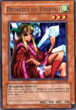 Princess of Tsurugi (MRD-EN086) - Metal Raiders (Worldwide English) Unlimited - Premium Yugioh Single from Konami - Just $0.39! Shop now at Game Crave Tournament Store