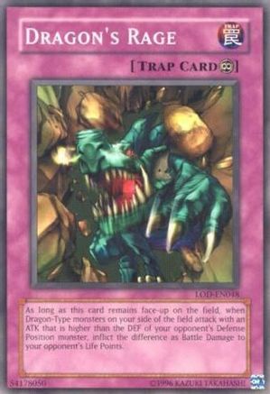 Dragon's Rage (LOD-EN048) - Legacy of Darkness (Worldwide English) - Premium Yugioh Single from Konami - Just $0.79! Shop now at Game Crave Tournament Store