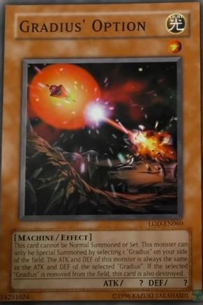 Gradius' Option (LOD-EN060) - Legacy of Darkness (Worldwide English) - Premium Yugioh Single from Konami - Just $0.25! Shop now at Game Crave Tournament Store