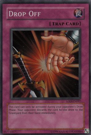 Drop Off (LOD-EN097) - Legacy of Darkness (Worldwide English) - Premium Yugioh Single from Konami - Just $1.06! Shop now at Game Crave Tournament Store