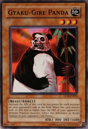 Gyaku-Gire Panda (DCR-EN021) - Dark Crisis (Worldwide English) Unlimited - Premium Yugioh Single from Konami - Just $5.06! Shop now at Game Crave Tournament Store