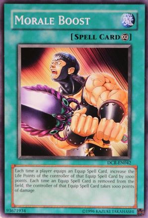 Morale Boost (DCR-EN042) - Dark Crisis (Worldwide English) Unlimited - Premium Yugioh Single from Konami - Just $0.25! Shop now at Game Crave Tournament Store