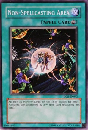 Non-Spellcasting Area (DCR-EN043) - Dark Crisis (Worldwide English) Unlimited - Premium Yugioh Single from Konami - Just $0.25! Shop now at Game Crave Tournament Store