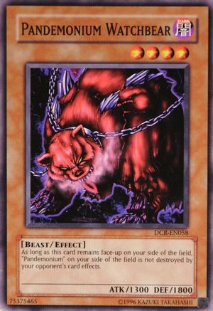 Pandemonium Watchbear (DCR-EN058) - Dark Crisis (Worldwide English) Unlimited - Premium Yugioh Single from Konami - Just $2.07! Shop now at Game Crave Tournament Store
