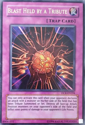 Blast Held by a Tribute (DCR-EN104) - Dark Crisis (Worldwide English) - Premium Yugioh Single from Konami - Just $8! Shop now at Game Crave Tournament Store