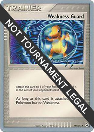 Weakness Guard - 2004 (Kevin Nguyen) 141 - World Championship Decks - Premium Pokemon Single from Nintendo - Just $7.99! Shop now at Game Crave Tournament Store